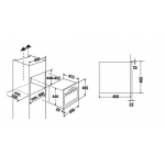 Kuppersbusch EDG6550.0J1 嵌入式蒸爐 - 35公升，多功能自動烹調，德國製造